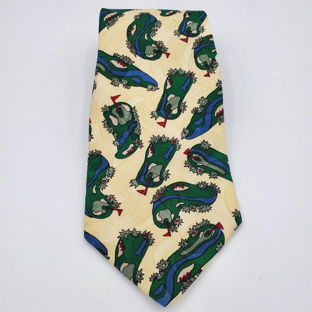 Surrey, Master's Golf Tie, The Amen Corner, Silk